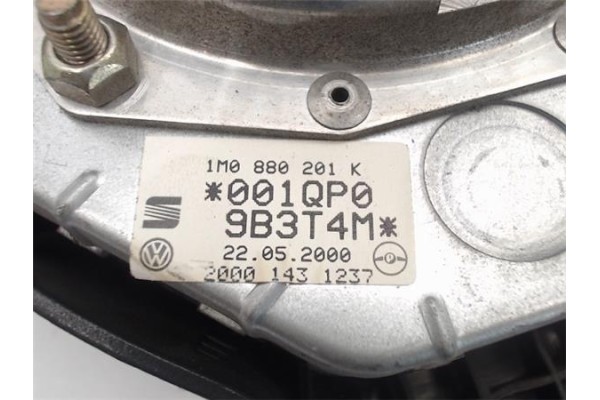 Recambio de airbag volante para seat leon (1m1) referencia OEM IAM 1M0880201K 9B3Y4M 