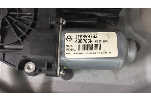 Recambio de elevalunas electrico delantero derecho para volkswagen touran (1t1) 2.0 tdi 16v referencia OEM IAM 1T1837730AE 1K095