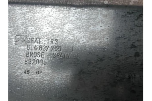 Recambio de elevalunas electrico delantero izquierdo para seat ibiza (6l1) 1.2 cool referencia OEM IAM 6L4837751Q 6L4837755J 