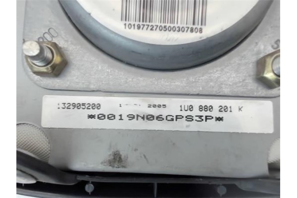 Recambio de airbag volante para skoda octavia berlina (1z3) referencia OEM IAM 1U0880201K  