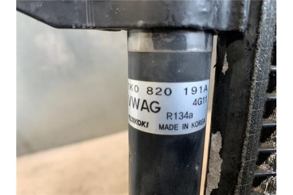 Recambio de radiador aire acondicionado para seat leon (1p1) 1.9 tdi referencia OEM IAM 1k0820191a  