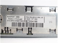 Recambio de radio / cd para citroen c4 berlina 1.4 16v referencia OEM IAM 7645137392 BP513766913603 