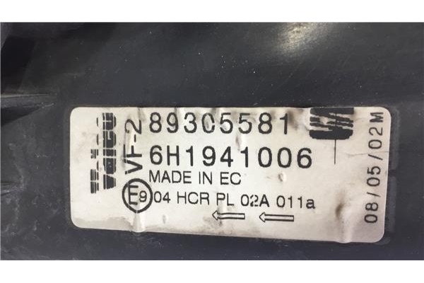 Recambio de faro delantero dcho para seat arosa (6h1) 1.0 select referencia OEM IAM 6H1941006 89305581 