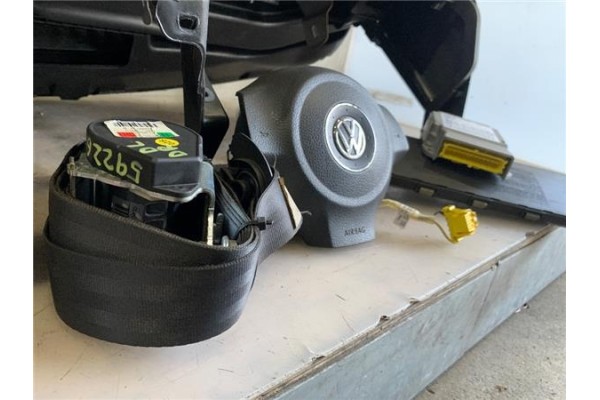 Recambio de kit airbag para volkswagen golf vi (5k1) 1.6 advance referencia OEM IAM 1T0880201L81U 5K1857181G 