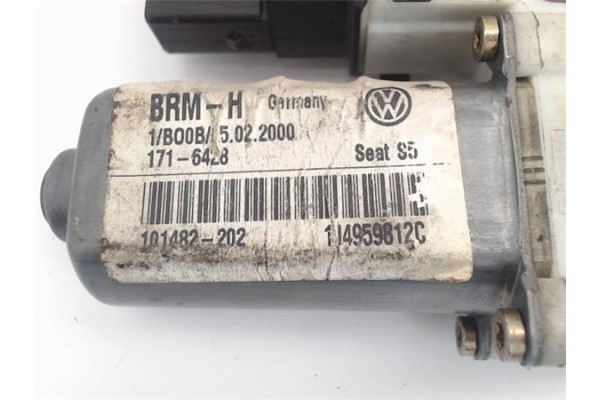 Recambio de elevalunas electrico trasero derecho para seat toledo (1m2) referencia OEM IAM (1J4959812C)  1J4959812C , SEAT