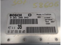 Recambio de centralita para peugeot 307 (s1) 1.6 xn referencia OEM IAM 9638765680 0261206943 