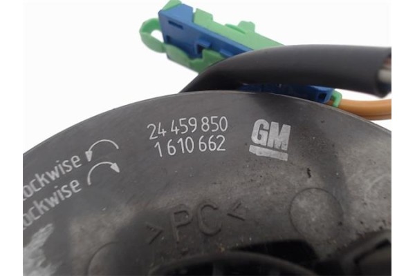 Recambio de anillo contacto volante para opel meriva referencia OEM IAM 24459850  