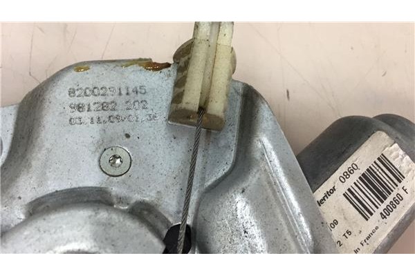 Recambio de mecanismo elevalunas delantero izquierdo para renault clio iii 1.2 referencia OEM IAM 8200291145 4000860F 8200291148
