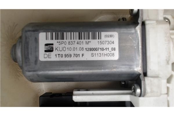 Recambio de mecanismo elevalunas delantero izquierdo para seat altea (5p1) 1.9 tdi referencia OEM IAM 1K0959793D  