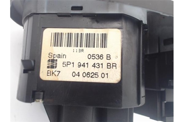 Recambio de mando de luces para seat toledo (1m2) referencia OEM IAM 5P1941431BR  