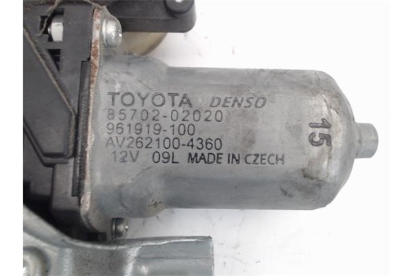 Recambio de mecanismo elevalunas delantero izquierdo para toyota avensis (t27) referencia OEM IAM 8570202020  