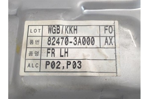 Recambio de elevalunas electrico delantero izquierdo para hyundai trajet (fo) referencia OEM IAM 824503A000  
