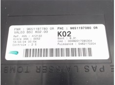 Recambio de caja fusibles/rele para peugeot 307 (s1) 1.6 xr referencia OEM IAM 9651197080  