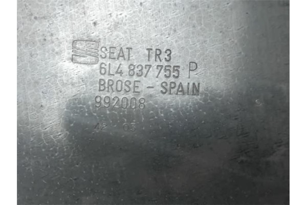 Recambio de elevalunas electrico delantero izquierdo para seat ibiza (6l1) 1.4 reference referencia OEM IAM 6L4837751CM 6L483775