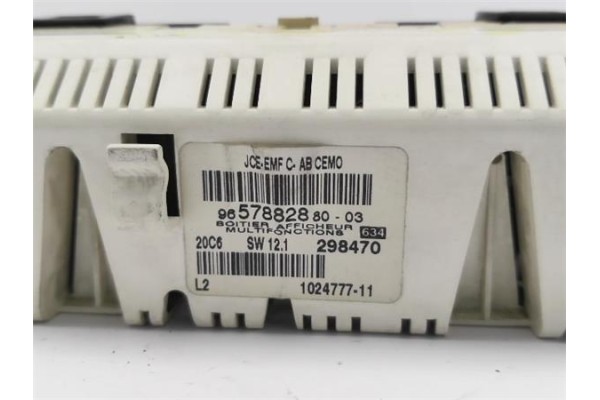 Recambio de pantalla para citroen c5 berlina 1.6 hdi (rc8hzb) referencia OEM IAM 659358 965788288003 