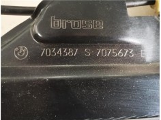 Recambio de mecanismo elevalunas trasero izquierdo para bmw serie 5 berlina (e60) 520d referencia OEM IAM 7034387S 7034387E 
