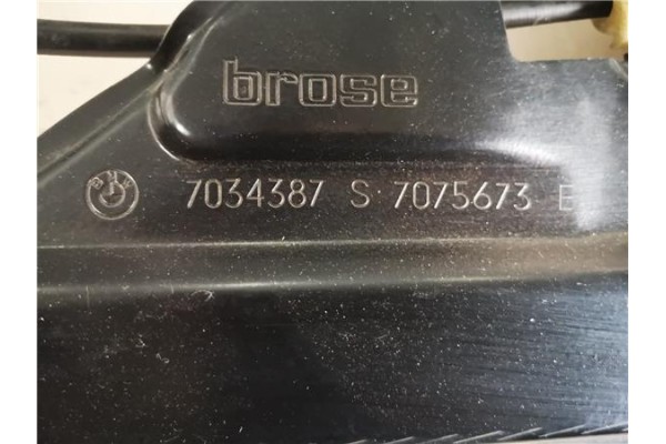 Recambio de mecanismo elevalunas trasero izquierdo para bmw serie 5 berlina (e60) 520d referencia OEM IAM 7034387S 7034387E 