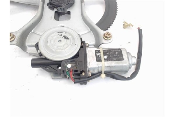 Recambio de mecanismo elevalunas delantero izquierdo para chevrolet aveo berlina referencia OEM IAM 96652141  