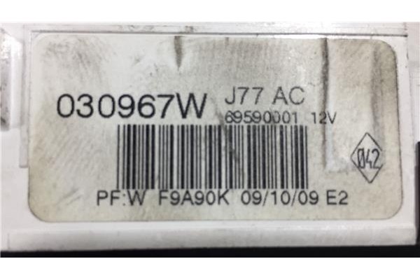 Recambio de mandos calefaccion / a.a. para renault clio iii 1.2 referencia OEM IAM 030967W 69590001 