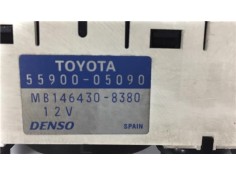 Recambio de mandos climatizador para toyota avensis berlina (t22) 2.0 vvt-i referencia OEM IAM 5590005090 MB1464308380 