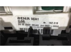 Recambio de mandos calefaccion / a.a. para opel zafira a 1.8 16v referencia OEM IAM 182015 56341 