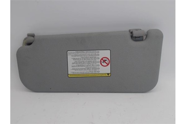 Recambio de parasol derecho para kia rio (ub) 1.2 basic referencia OEM IAM 852021W150HCS  