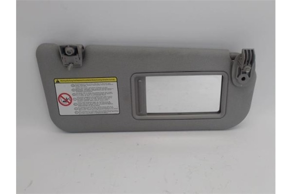 Recambio de parasol derecho para kia rio (ub) 1.2 basic referencia OEM IAM 852021W150HCS  