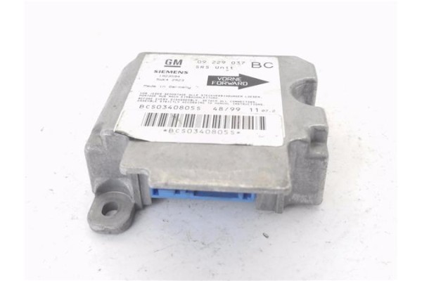 Recambio de centralita airbag para opel astra g berlina 1.7 td referencia OEM IAM 09229037BC 5WK42923 