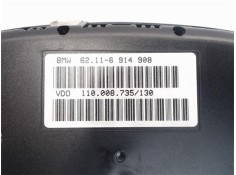 Recambio de cuadro completo para bmw serie 5 berlina (e39) 3.0 530i referencia OEM IAM 62116914908 VDO110008735130 