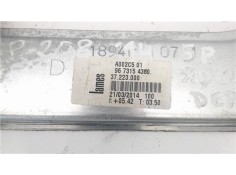 Recambio de mecanismo elevalunas delantero derecho para peugeot 208 referencia OEM IAM 9674254380 130822702 