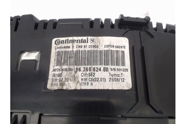 Recambio de cuadro completo para citroen c4 berlina 1.6 exclusive referencia OEM IAM 9676962480 CMBB7CEM00 