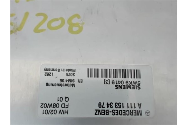 Recambio de centralita para mercedes-benz clase c (bm 203) sportcoupe 2.2 c 220 cdi (203.706) referencia OEM IAM A1111533479 133