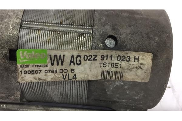 Recambio de motor arranque para seat altea (5p1) 1.9 tdi referencia OEM IAM 02Z911023F TS18E1VL4 