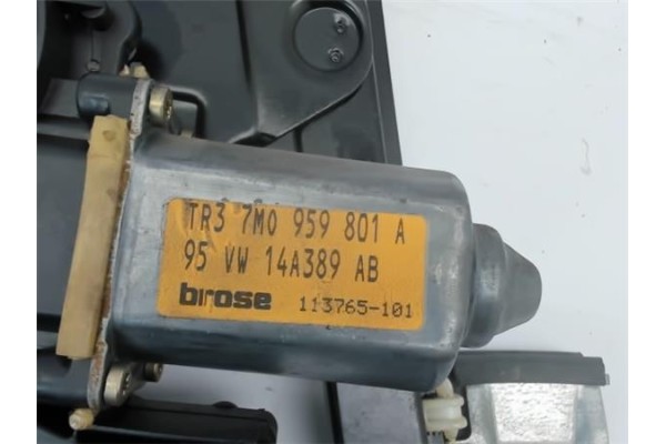 Recambio de mecanismo elevalunas delantero izquierdo para volkswagen sharan (7m6/7m9) 1.9 v6 highline 4motion (11.2004) referenc