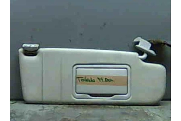Recambio de parasol derecho para seat toledo (1m2)(03.1999 ) 1.9 tdi referencia OEM IAM   