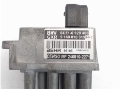 Recambio de resistencia calefaccion para bmw serie 3 compacto (e46) 2.0 320td referencia OEM IAM 64116929486 9140010319 64116920