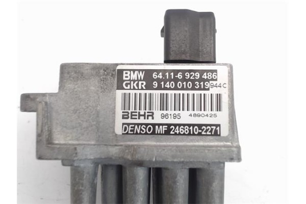 Recambio de resistencia calefaccion para bmw serie 3 compacto (e46) 2.0 320td referencia OEM IAM 64116929486 9140010319 64116920