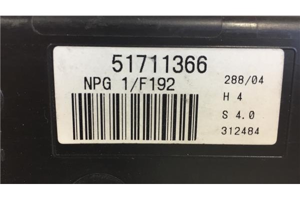 Recambio de centralita para fiat stilo (192) 1.9 jtd (192_xe1a) referencia OEM IAM 51711366 312484 