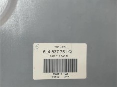 Recambio de elevalunas electrico delantero izquierdo para seat ibiza (6l1) referencia OEM IAM 6L4837751Q  