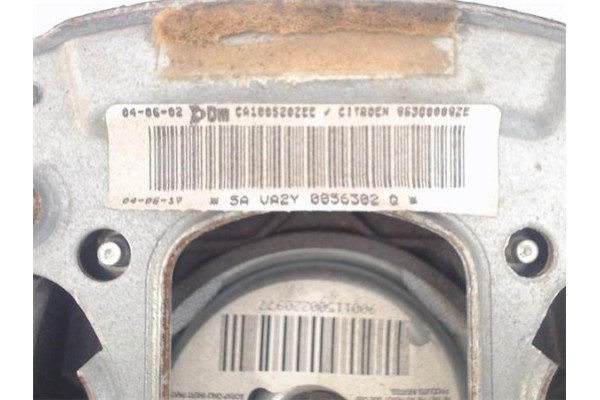 Recambio de airbag volante para citroen c3 referencia OEM IAM 96960009ZE CA100520222 