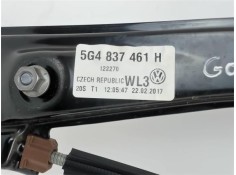 Recambio de mecanismo elevalunas delantero izquierdo para volkswagen golf vii (5g1/be1) 1.6 advance bluemotion tech. referencia 