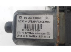 Recambio de mecanismo elevalunas delantero izquierdo para peugeot 208 referencia OEM IAM 9806081880  