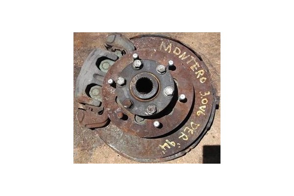 Recambio de mangueta delantero derecha para mitsubishi montero (v20/v40)(1992) 3.0 v6 4x4 (v23w, v43w, v23c) referencia OEM IAM 