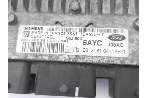 Recambio de centralita para mazda 2 (b2w) 1.4 cd referencia OEM IAM Y40118881A 3S6112A650LC 