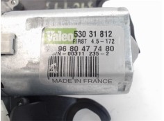 Recambio de motor limpiaparabrisas trasero para citroen c4 berlina 1.6 exclusive referencia OEM IAM 9680477480 53031812 