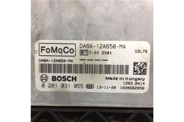 Recambio de centralita para ford fiesta (cnn) 1.5 trend referencia OEM IAM DA6A12A650MA 0281031055 