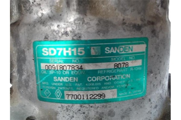 Recambio de compresor aire acond. para renault safrane (b54) 2.0 2.2 dt (b54g) referencia OEM IAM 7700112299 699057 7700859676D 