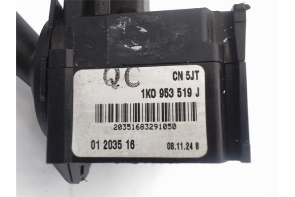 Recambio de mando limpiaparabrisas para volkswagen golf v (1k1) referencia OEM IAM 1K0953519J  1K0953519A , AUDI | 1K0953519C ,  Recambio de mando limpiaparabrisas para volkswagen golf v (1k1) referencia OEM IAM 1K0953519J  1K0953519A , AUDI | 1K0953519C ,