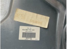 Recambio de elevalunas electrico delantero izquierdo para seat cordoba berlina (6l2) referencia OEM IAM 6L4837751  