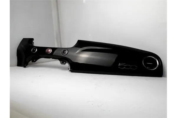 Recambio de embellecedor consola salpicadero para fiat 500 1.3 d multijet referencia OEM IAM 735451108  